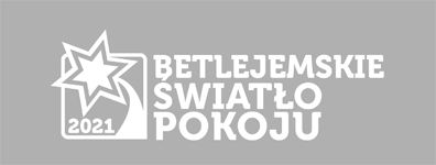 Logo akcji Betlejemskie Światło Pokoju 2021.