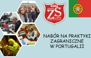 Miniatura plakatu - nabór na praktyki zagraniczne w Portugalii.