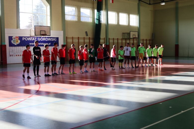 Prezentacja zespołów przed meczem ZS Polkowice - ZS Głogów.