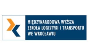 Logo Międzynarodowej Wyższej Szkoły Logistyki i Transportu we Wrocławiu.