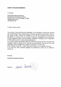 Referencje - Agrupamento de Escolas D. Maria II